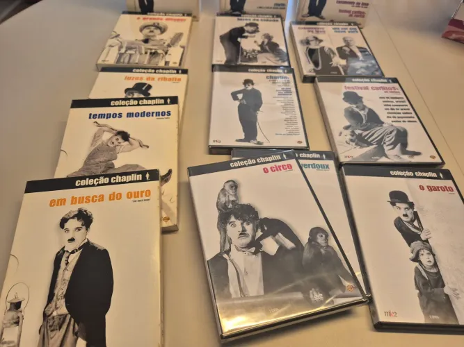 Box coleção Chaplin 1, 2 e 3