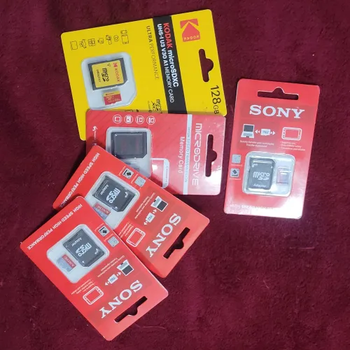 Cartão micro sd 128gb e 64gb