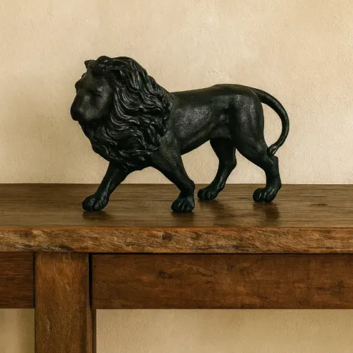Leão Decorativo 40cm NOVO Black