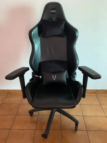 Cadeira Gamer Dazz Big Boss Preto 180 Graus Roda Pichau