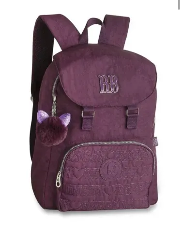 mochila rebecca bonbon roxa