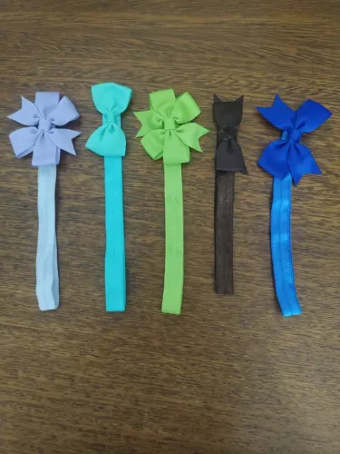 Conjunto De Cinco Laços Para Bebês