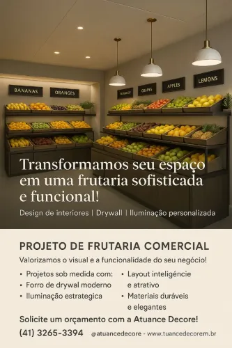 Frutaria Completa - Design Sofisticado