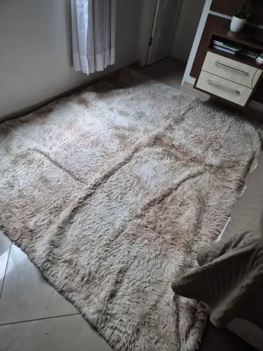 Tapete felpudo tamanho 2,30m x 1,90m