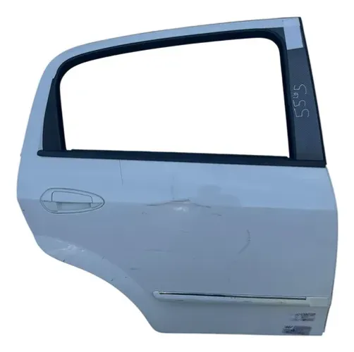 Porta Punto 2008/2014 Traseira Direita Branca