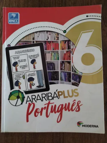Livro Didático Araibá Plus Português 6º Ano - Moderna