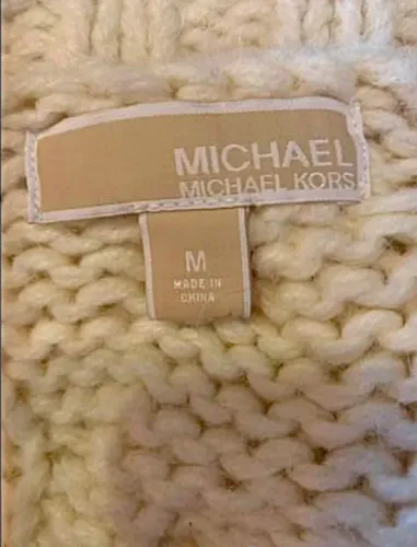 Colete Casaco Michael Kors Classico em Lã macia e confortavel. Tamanho: M - Original 