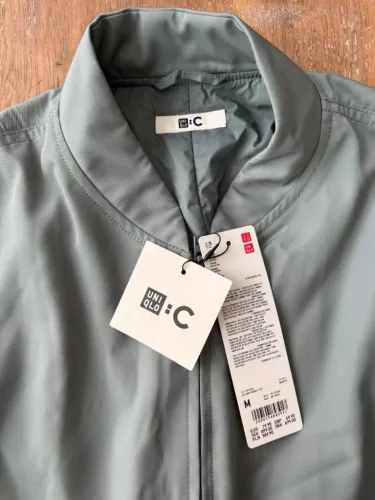 Jaqueta Feminina Uniqlo M Verde - Bomber Jacket Femme Blouson 53 Green [ Nova] Paris