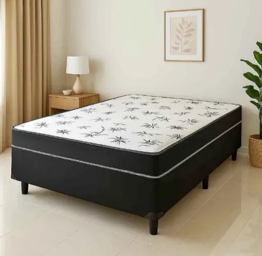 Cama Box Casal - Colchão D33