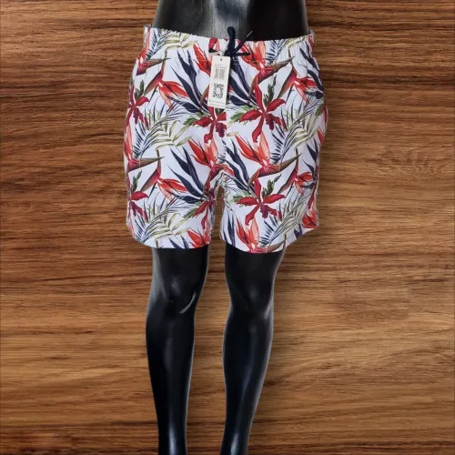 Shorts de Praia Estampado Floral