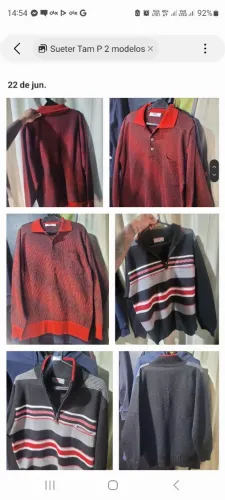 Blusas Masculinas Tam P e M