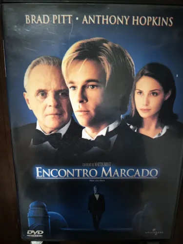 DVD Encontro Marcado - Brad Pitt e Anthony Hopkins