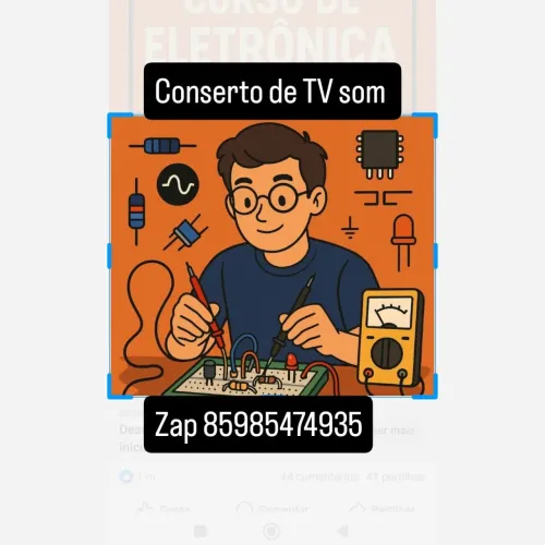 Consertamos TVs grandes 75 polegadas 82 polegadas 65 polegadas 55 polegadas