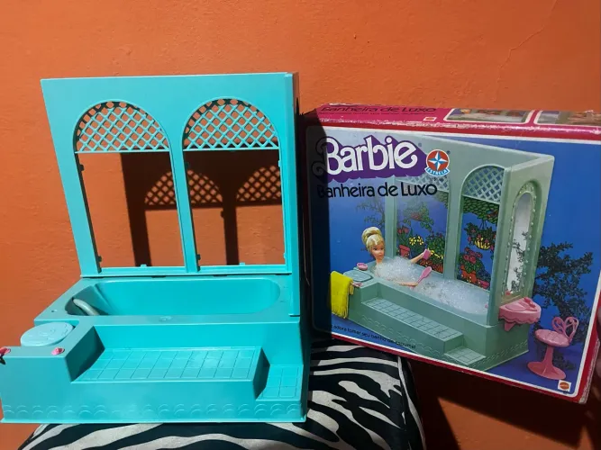 Banheira de Luxo da Barbie anos 80
