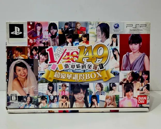 Bandai: Playstation PSP AKB 1/149 Renai Sousenkyo edição limitada caixa