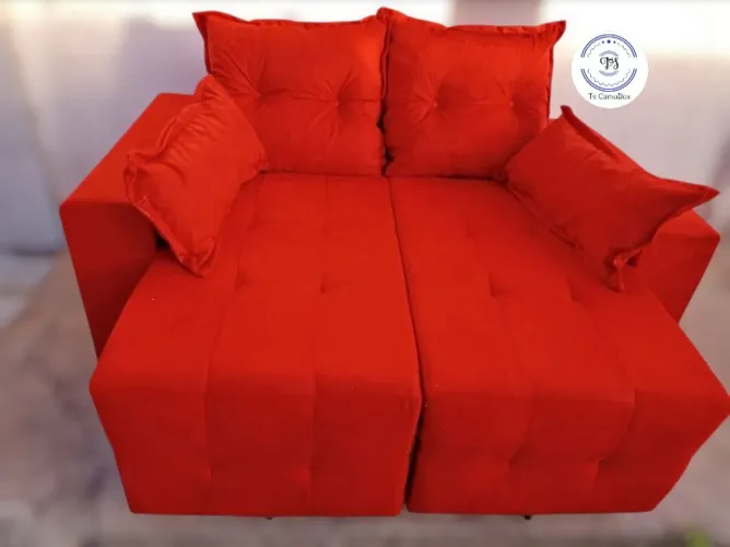 Sofá 2 Lugares Elegante e Confortável