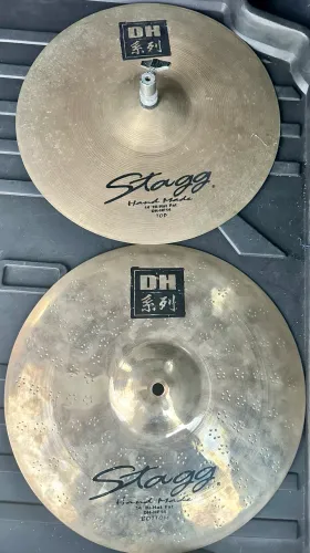 hi hat stagg DH b20 hand made ( duplo martelamento )