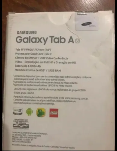 Tablet Samsung Galaxy
