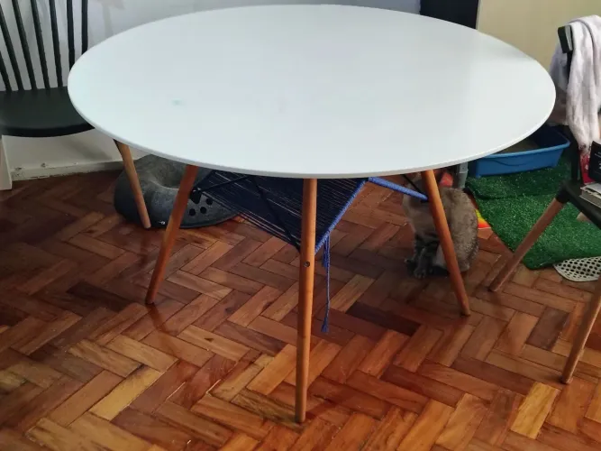 Mesa 120cm laca branca