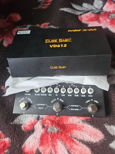 Pedaleira Mvave guitarra