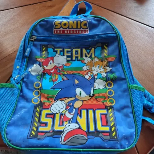 Mochila Sonic Oficial Sega