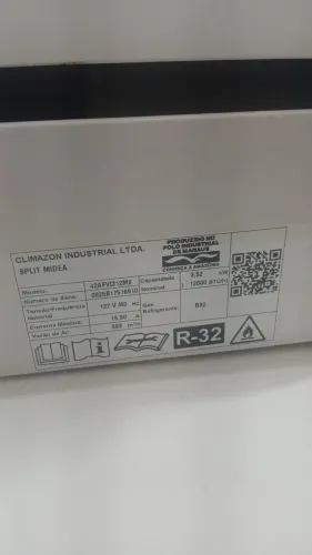 Ar condicionado midea 127 v 12000 bts
