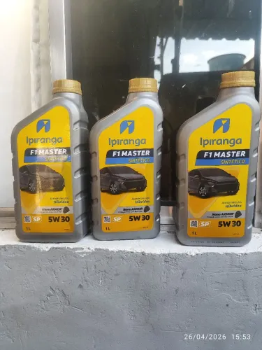 Vendo óleo 5w30 sintético Ipiranga 
