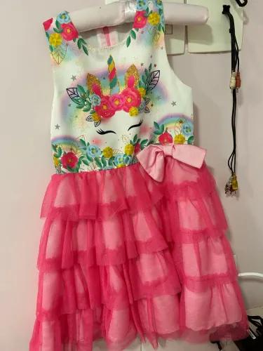 Vestido infantil 3 4 anos 