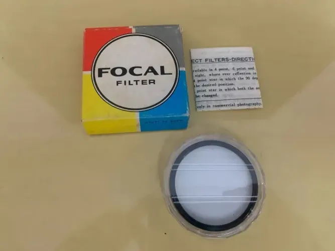 Filtro de Efeito Especial Vintage Focal Halo Cross 52mm (Made in Japan)