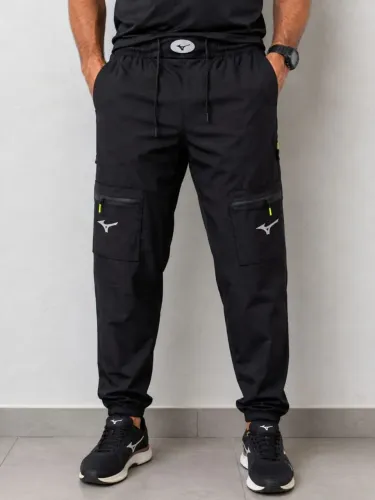 Calça esportiva tactel com elástano impermeável 