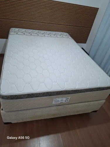 Cama Box Casal Padrão c/ Mola