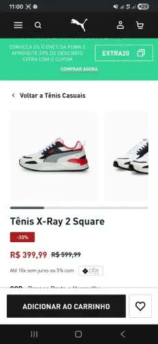 Tênis Da Puma Original