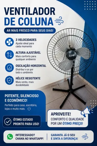Ventilador Arge 50cm 