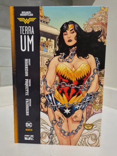  mulher maravilha terra um - capa dura 