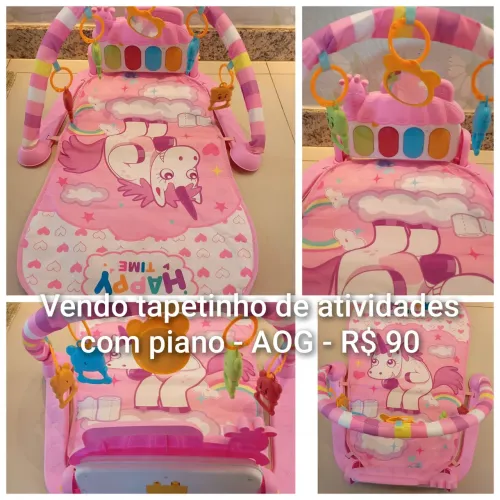 Tapetinho de atividades para bebês 