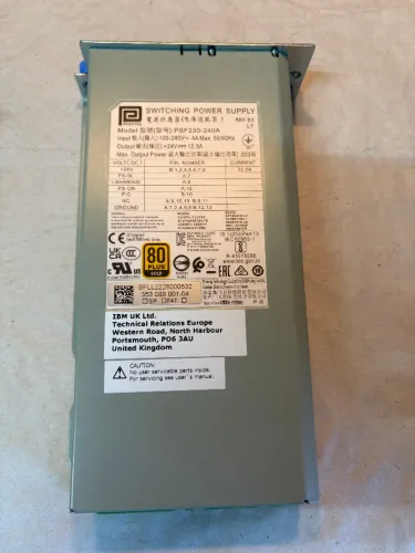 Fonte Phihong PSF 230 - 240ª Switch Power - Sucata - Leia