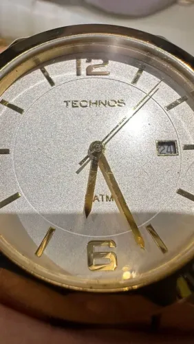 Relógio Technos Feminino Analógico Dourado