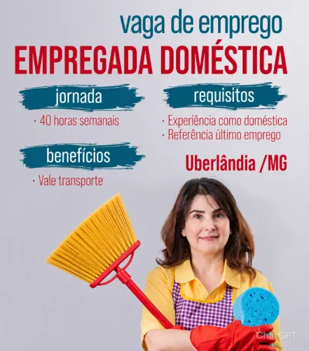 Empregada Doméstica - Nova Uberlândia