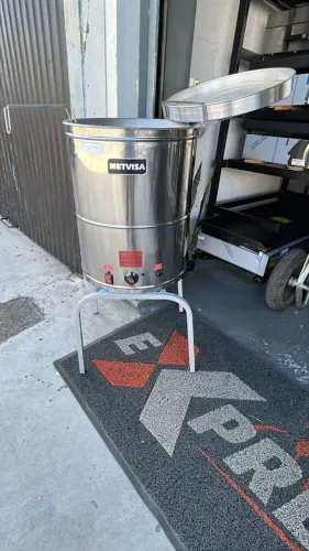 Fritadeira Elétrica 8000W Redonda (Anselmo)