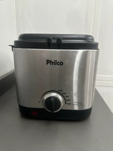 Fritadeira Elétrica Philco Deep Fry Inox 3L - Usada 1x - Como Nova