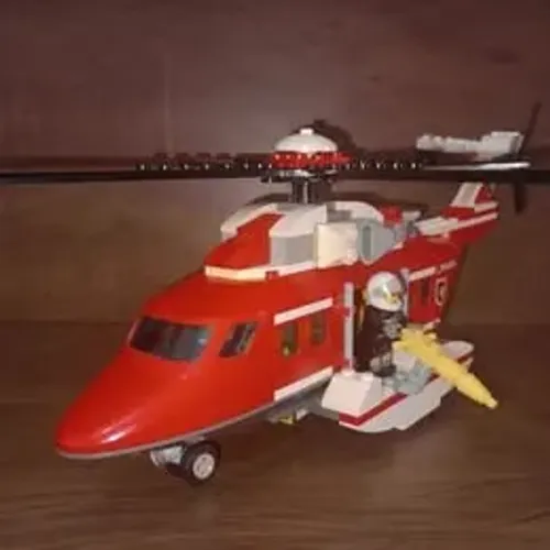 Helicóptero Lego Bombeiros
