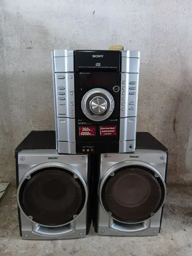 Mini system sony mhc rg444s (defeito)