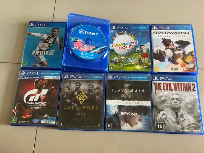 Vendo jogos para Ps4
