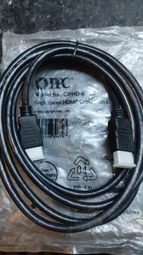 12 Cabo HDMI 2.0 1,8m  Hi-speed de ótima qualidade