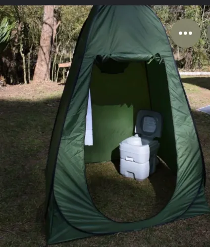 Barraca trocador + vaso portátil