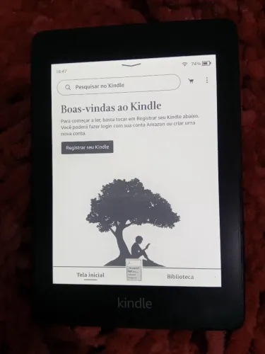 Kindle 10a geração joirnha + 120 livros de brinde