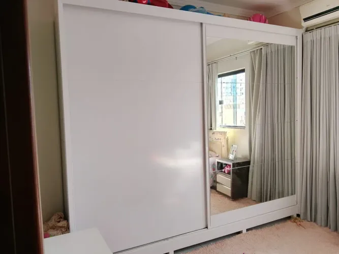 Guarda Roupa Branco Casal 2,80 X 2,38.