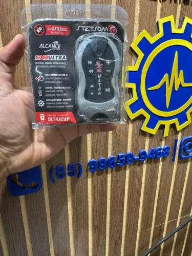 Controle longa distância recarregavel