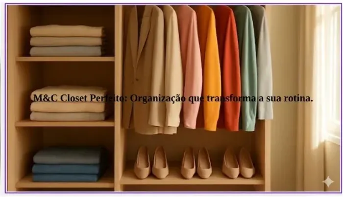 M&C CLOSET PERFEITO - PERNSONAL ORGAZINER