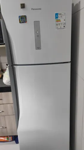 ? Geladeira Panasonic Frost Free 391 Litros - Semi Nova ?